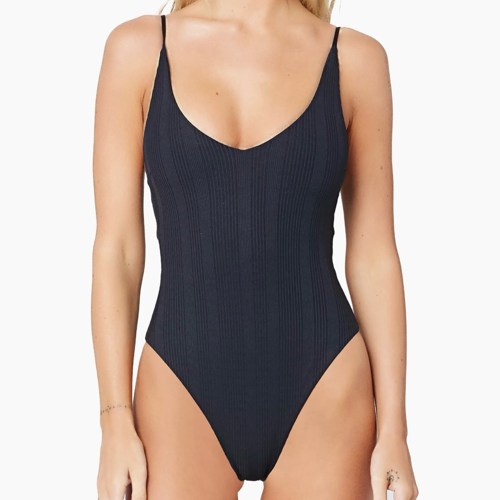 L*Space Pointelle Rib Gianna Classic One-Piece